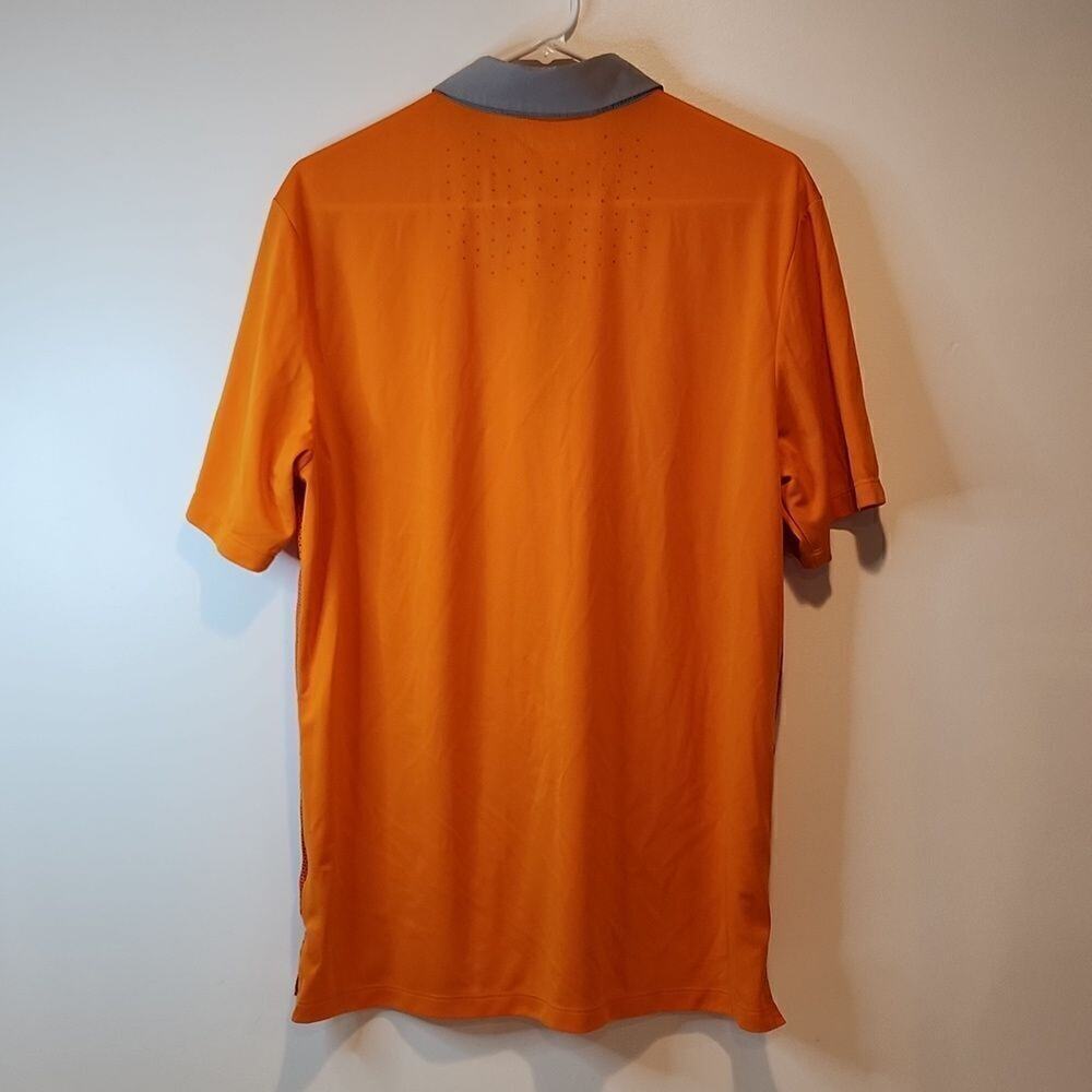 Adidas Climachill Orange Camo Golf Polo Shirt Men's Size XL EUC VERY NICE!! - Picture 8 of 10